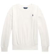 Polo Ralph Lauren Sweatshirt - Titta Hill - Vit m. Tryck