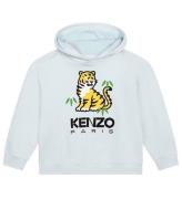 Kenzo Hoodie - LjusblÃ¥ m. Tiger