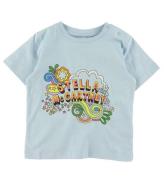 Stella McCartney Kids T-shirt - BlÃ¥ m. Tryck