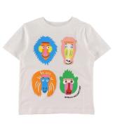 Stella McCartney Kids T-shirt - Vit m. Aber