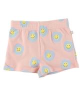 Stella McCartney Kids Sweatshorts - Rosa/LjusblÃ¥ m. Blommor