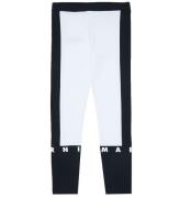 Marni Leggings - Vit m. Svart