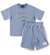 Emporio Armani T-shirt/Shorts - Nytt Light Blue