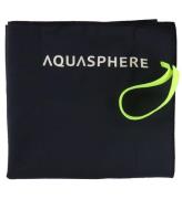 Aqua Sphere Handduk - Microfiber - 40x80 cm - Svart/Vit