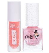 Miss Nella LÃ¤ppglans & Nagellack - Rosa Hemlighet