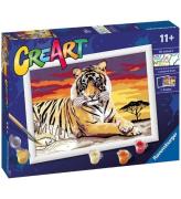 Ravensburger MÃ¥larset - Majestic Tiger