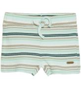 Minymo Shorts - Rib - Viskande Blue