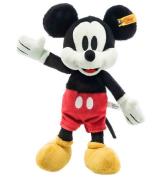 Steiff Gosedjur - 31 cm. - Mickey Mouse - Svart/RÃ¶d