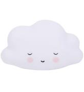 A Little Lovely Company Nattlampa - 9x16x5,5 cm - Sleeping Cloud