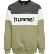 Hummel Sweatshirt - hmlClaes - Olja Green