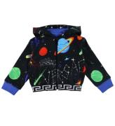 Versace Cardigan - Galaxy - Svart m. Tryck