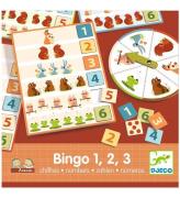 Djeco Spel - Bingo 1,2, 3 - Siffror