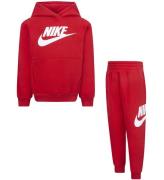 Nike Sweatset - University Red m. Vit