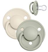 Bibs De Lux Nappar - Silikon - Ivory & Sage