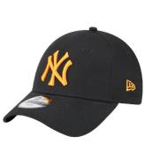 New Era Keps - 9Fyrtio - New York Yankees - Svart/Orange