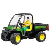 Bruder Bil - John Deere Gator XUV 855D m. Drivrutin - 02490