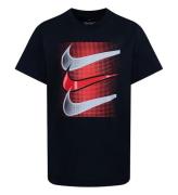 Nike T-shirt - Svart m. RÃ¶d/GrÃ¥
