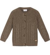 Hust and Claire Cardigan - Stickad - Charlie - Cub Brown