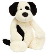 Jellycat Gosedjur - Stor - 67x29 cm - Bashful Black & Cream Pupp