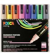 Posca Tuschpennor - PC-5M - 8 st. - Pastell