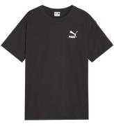 Puma T-shirt - BÃ?TTRE Classics Avslappnad - Svart m. Tryck