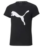 Puma T-shirt - Active Tee - Svart m. Tryck