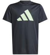 adidas Performance T-shirt - U TR-ES Logo T - Svart/GrÃ¶n