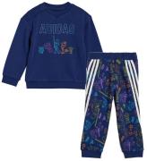 adidas Performance Sweatset - I SW YJ Jog - BlÃ¥/Multi