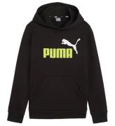 Puma Hoodie - Ess + Big Logo Hoodie - Black