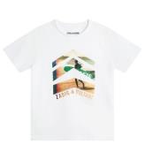 Zadig & Voltaire T-shirt - Toby - Vit m. Surfare