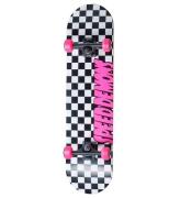 Speed Demons Skateboard - 7,75'' - Checkers Complete - Rosa