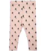 Petit Stad Sofie Schnoor Leggings - Misty Rose m. Cupcakes