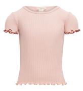 Minimalisma T-shirt - Blomma - Silke/Bomull - Sweet Rose