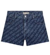 Michael Kors Shorts - Denim Blue m. Tryck