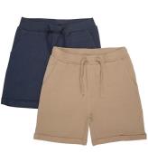 Minymo Shorts - 2-pack - Blue Nights