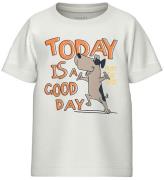 Name It T-shirt - NmmVux - Bright White/Happy Dock