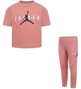 Jordan Set - T-shirt/Leggings - HÃ¥llbar - RÃ¶d Stardust