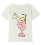 Stella McCartney Kids T-shirt - Vit m. Drick