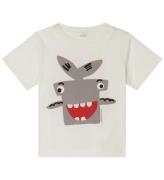 Stella McCartney Kids T-shirt - Vit m. Haj