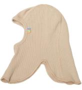 Joha Balaclava - Rib - Enkel - Beige