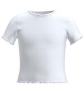 Name It T-shirt - Crop Top - NkfNoralina - Bright White