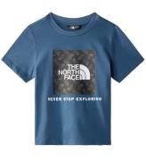 The North Face T-shirt - Livsstilsgrafik - Skuggig Blue