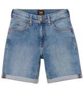 Lee Shorts - Denim - Sliten tvÃ¤tt