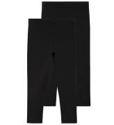 Name It Leggings - Noos - NkfVivian Capri - 2-pack - Black