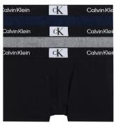 Calvin Klein Boxershorts - 3-pack - MarinblÃ¥ Iris/Greyheather/Bl