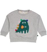 Freds World Sweatshirt - Pale GrÃ¥marl