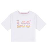 Lee T-shirt - Stripe Grafik - Bright White