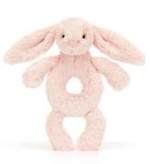 Jellycat Ringskallra - 18x8 cm - Bashful Bunny - Baby Pink