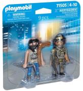 Playmobil DuoPack - SWAT & Robber - 71505 - 9 Delar