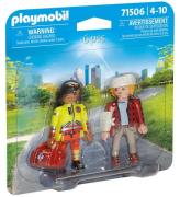 Playmobil DuoPack - SjukvÃ¥rdare med patient - 71506 - 6 Delar